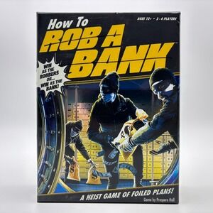 How to Rob a Bank Game SEALED Big G Creative 2017 Party Friends Family Heist